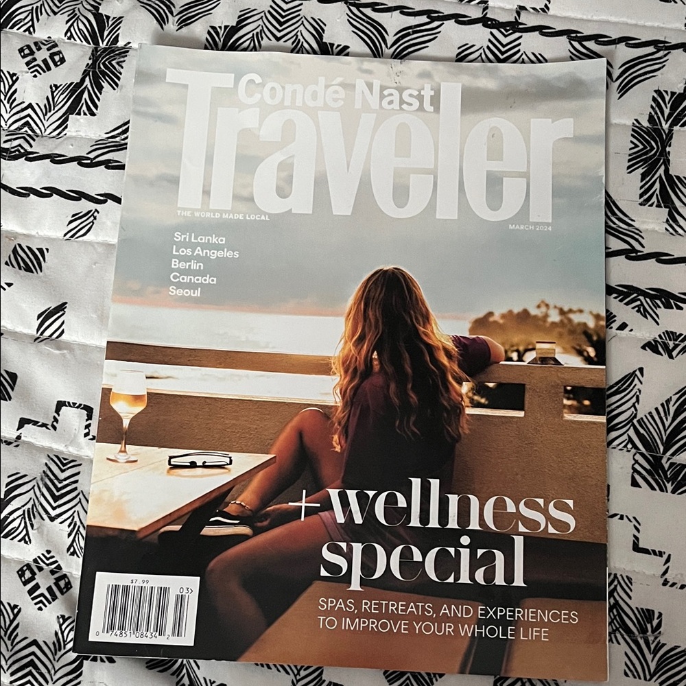 Condé Nast Traveler Magazine March 2024